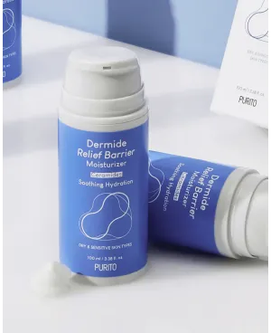 Purito dermide relief barrier drėkinamasis kremas su keramidais 100ml