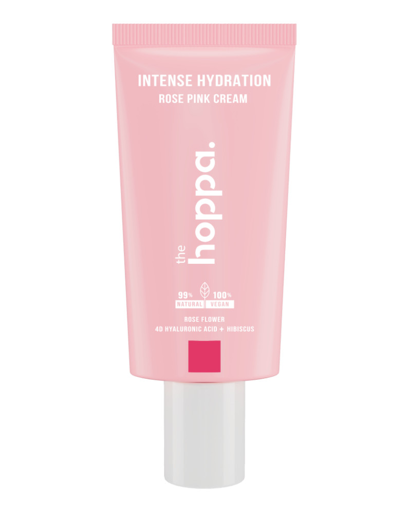 Hoppa Hydration rose intensyviai drėkinantis kremas 50ml.