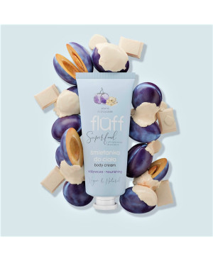 Fluff kūno kremas “Plums in chocolate” 150ml.
