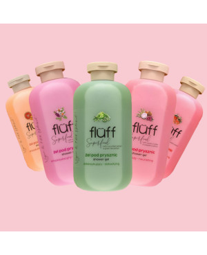 Fluff dušo želė (įv. Kvapų) 500ml.