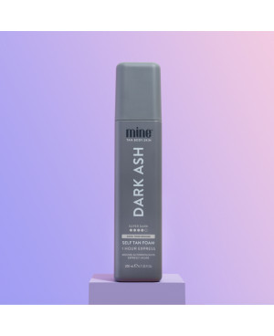 Mine tan Dark ash putos šviesiai odai 200ml.