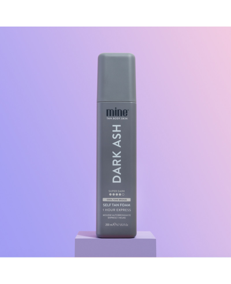 Mine tan Dark ash putos šviesiai odai 200ml.