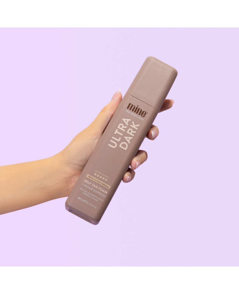 Mine tan Ultra dark savaiminio įdegio putos 200ml