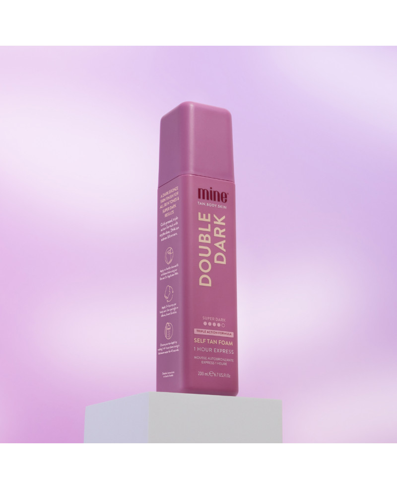 Mine tan Double dark savaiminio įdegio putos 200ml