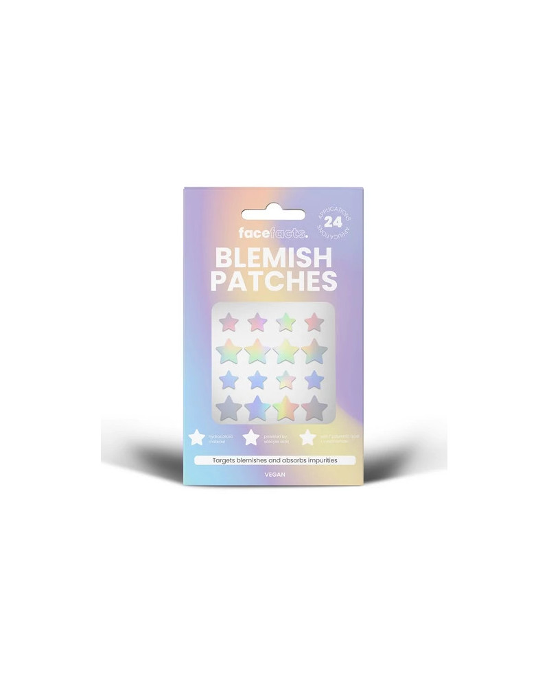 face facts blemish patches holographic stars
