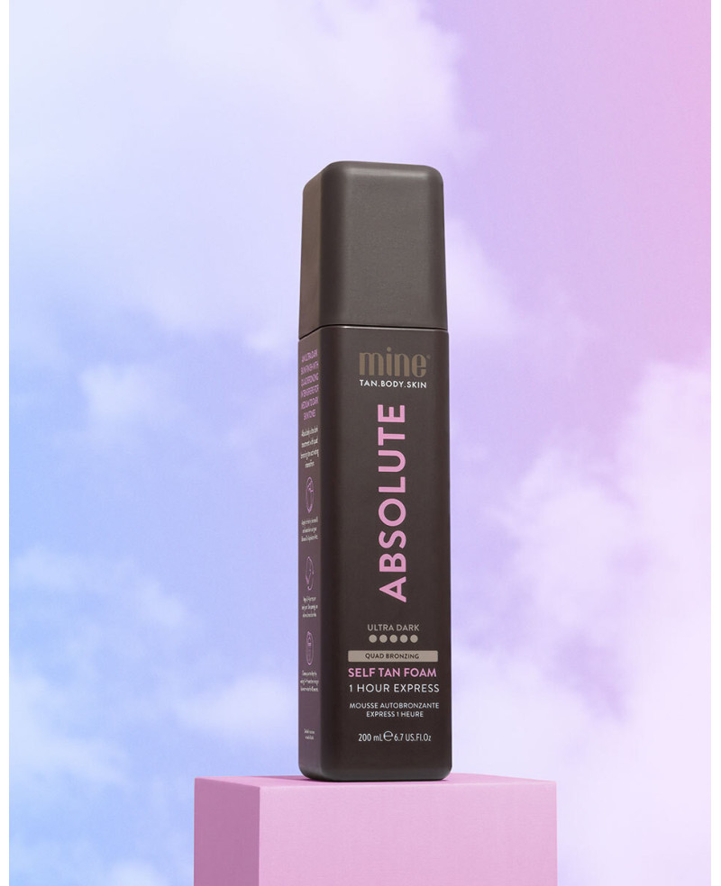 Mine tan absolute savaiminio įdegio putos 200ml.