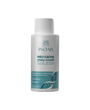 INOAR Meu Cacho Meu Crush Solution Conditioner - kondicionierius garbanotiems pažeistiems plaukams 500 ml.