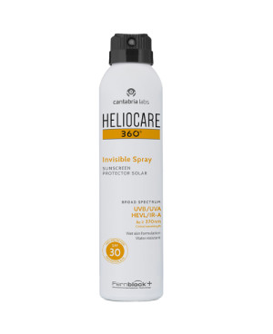 Cantabria Labs Heliocare 360 Invisible Apsauginis Purškiklis Kūnui SPF50+, 200ml.