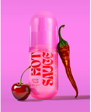 Glow hub kūno dulksna “Hot sauce” 100ml.