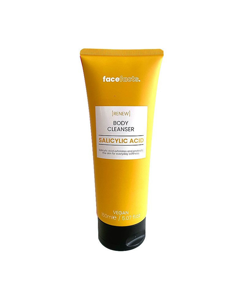 Face facts kūno prausiklis su salicilo rūgštimi 150ml.